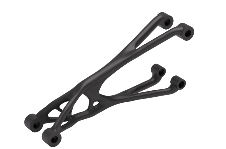 Topologieoptimierung: Topologieoptimierte Halterung für maximale Gewichtsreduktion bei gleichzeitig hoher Stabilität. 3D-Druck Bauteil.